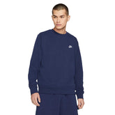 Nike Felpa Sportswear Club Uomo Blu | NonSoloSport