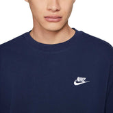 Nike Felpa Sportswear Club Uomo Blu | NonSoloSport