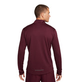 T-Shirt Uomo Nike Pacer Manica Lunga Bordeaux | NonSoloSport