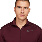 T-Shirt Uomo Nike Pacer Manica Lunga Bordeaux | NonSoloSport