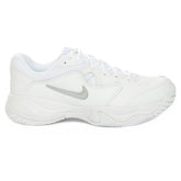 Scarpa da Tennis Ragazzo Nike Court Jr. Lite 2 Bianco Argento Metalizzato | NonSoloSport