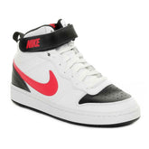 Nike Court Borough Mid 2 Gs Bambino Bianco Nero | NonSoloSport