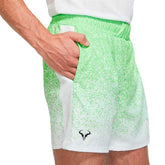 Nike Short Rafa Nadal 7In Uomo Verde Bianco | NonSoloSport