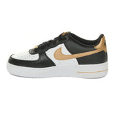 Sneakers Ragazzo Nike Air Force 1 Bianco Nero Oro | NonSoloSport