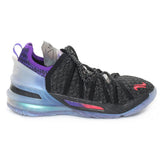 Nike LeBron 18 Gs Nero Viola | NonSoloSport