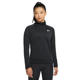Nike Maglia Pacer Running con Zip 1/4 Donna Nero | NonSoloSport