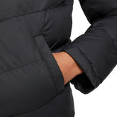 Nike Giubbetto Full Zip Cappuccio Bmabino Nero | NonSoloSport