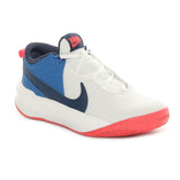 Nike Team Hustle D 10 Bambino Bianco Blu | NonSoloSport