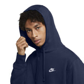 Nike Felpa Sportswear Club Uomo Blu | NonSoloSport