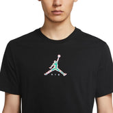Nike T-Shirt Jordan 23 Swoosh Uomo Nero Lime | NonSoloSport
