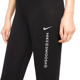 Nike Leggings Sportswear Swoosh Donna Nero | NonSoloSport