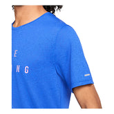 Nike T-Shirt Miler Run Division Uomo Blu | NonSoloSport