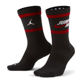 Nike Calze Jordan Legacy Crew Uomo Nero Rosso | NonSoloSport