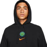 Nike Felpa Inter Club 2021/2022 Uomo Nero Arancione | NonSoloSport