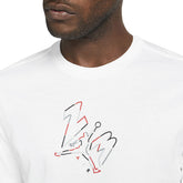 Nike T-Shirt Jordan Jumpman 23 AIR Uomo Bianco | NonSoloSport