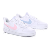 Nike Court Borough Low 2 Gs Bianco Rosa | NonSoloSport
