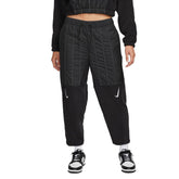 Nike Pantaloni Woven Pile Open Swoosh Donna Nero | NonSoloSport