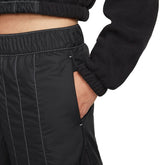 Nike Pantaloni Woven Pile Open Swoosh Donna Nero | NonSoloSport