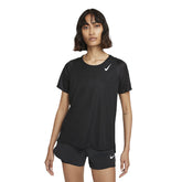 Nike T-Shirt Top Dri-FIT Race Donna Nero | NonSoloSport