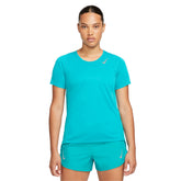 T-Shirt Donna Nike Dri-FIT Race Azzurro | NonSoloSport