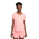 Nike T-Shirt Dri Fit Race Top Donna Rosa | NonSoloSport