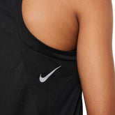 Nike Canotta W Nk Df Race Singlet Donna Nero | NonSoloSport