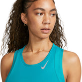 Canotta Donna Nike Dri-FIT Race Azzurro | NonSoloSport