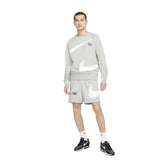 Nike Maglia Sportswear Swoosh Uomo Grigio | NonSoloSport