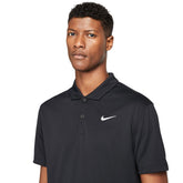 Nike Polo NikeCourt Dri-FIT Uomo Nero | NonSoloSport