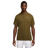 Polo Uomo Nike Court Dri-FIT Verde Oliva | NonSoloSport