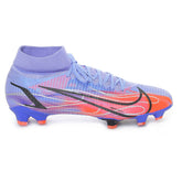 Nike Mercurial Superfly 8 Pro KM Fg Uomo Viola Rosso | NonSoloSport