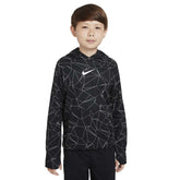 Nike Felpa Aop Bambino Nero | NonSoloSport