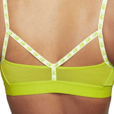 Nike Top Air Dri-FIT Indy Donna Giallo | NonSoloSport