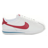 Sneakers Donna Nike Cortez Leather Bianco Rosso | NonSoloSport