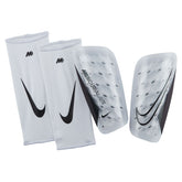 Parastinchi Calcio Nike Mercurial Lite Bianco Nero | NonSoloSport