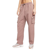 Pantalone Donna Nike Woven Cargo Hr Essential Viola Platino | NonSoloSport