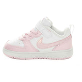 Nike Court Borough Low 2 Bambino Bianco Rosa | NonSoloSport