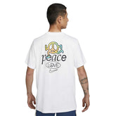 Nike T-Shirt Peace Love Uomo Bianco | NonSoloSport