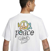 Nike T-Shirt Peace Love Uomo Bianco | NonSoloSport