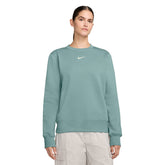 Felpa Donna Nike Sportswear Phoenix Fleece Azzurro | NonSoloSport