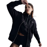 Nike Felpa Trend Fleece Donna Nero | NonSoloSport