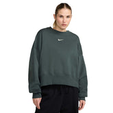 Felpa Donna Nike Sportswear Phoenix Fleece Verde | NonSoloSport