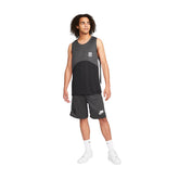 Nike Canotta Starting Five Uomo Grigio Nero | NonSoloSport
