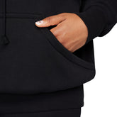Nike Felpa Sportswear Phoenix Fleece Donna Nero | NonSoloSport