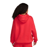 Felpa Donna Nike Sportswear Phoenix Fleece Rosso | NonSoloSport