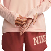 Nike T-Shirt Swoosh Run Pacer Mdlyr Donna Rosa | NonSoloSport