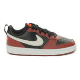 Sneakers Ragazzo Nike Court Borough Low Recraft Nero Bordeaux | NonSoloSport