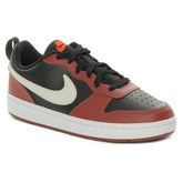 Sneakers Ragazzo Nike Court Borough Low Recraft Nero Bordeaux | NonSoloSport