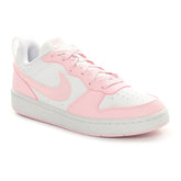 Sneakers Bambino Nike Court Borough Low Recraft Bianco Rosa | NonSoloSport