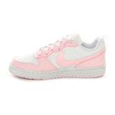 Sneakers Bambino Nike Court Borough Low Recraft Bianco Rosa | NonSoloSport